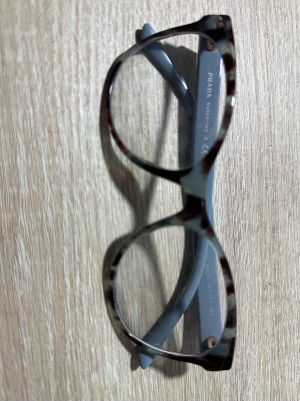 Prada Tortoise Acetate Optical Frames – Brown & Black